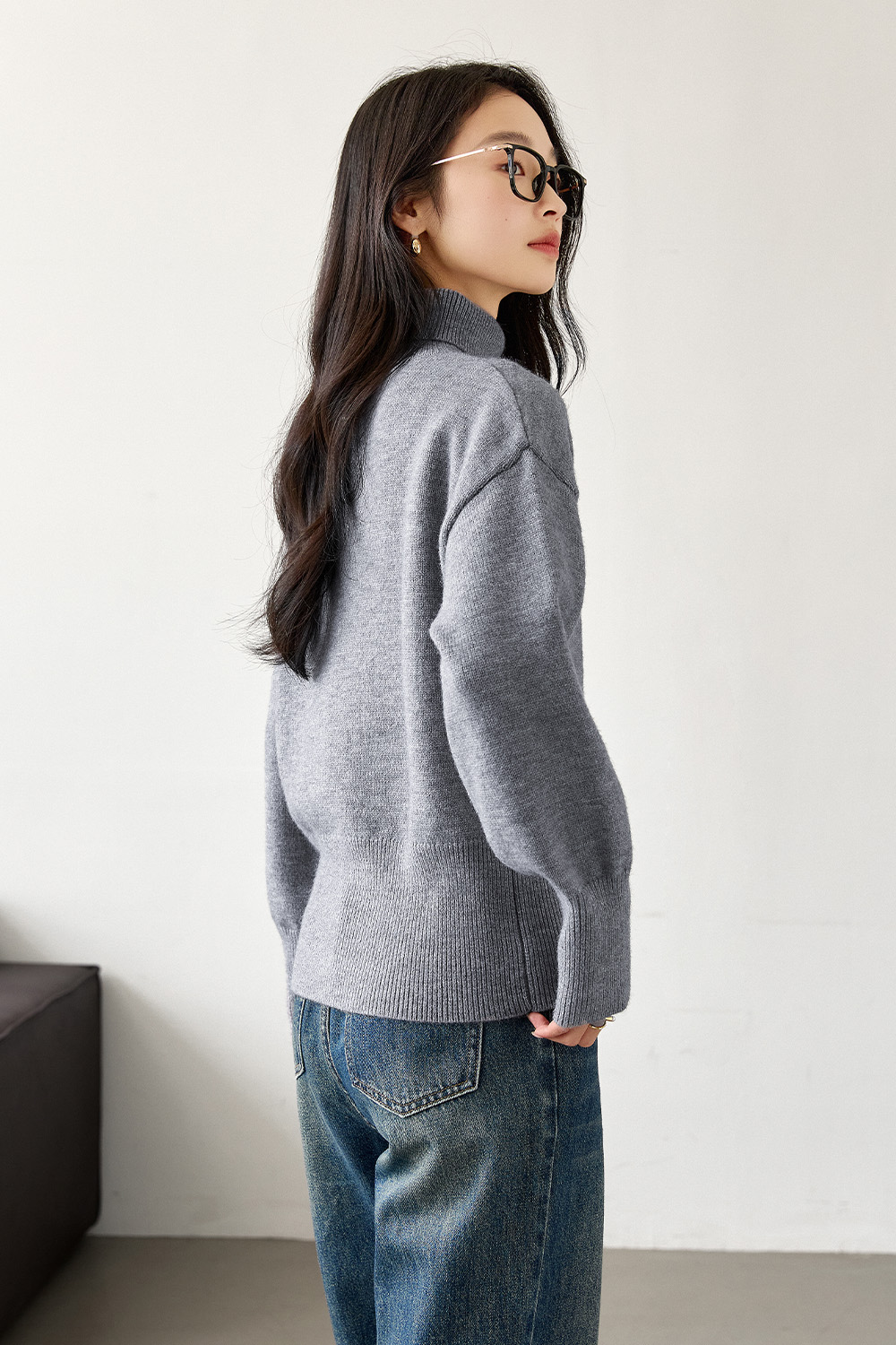 Lazystyle Warm Knitted Sweater-VIMLYSTORE