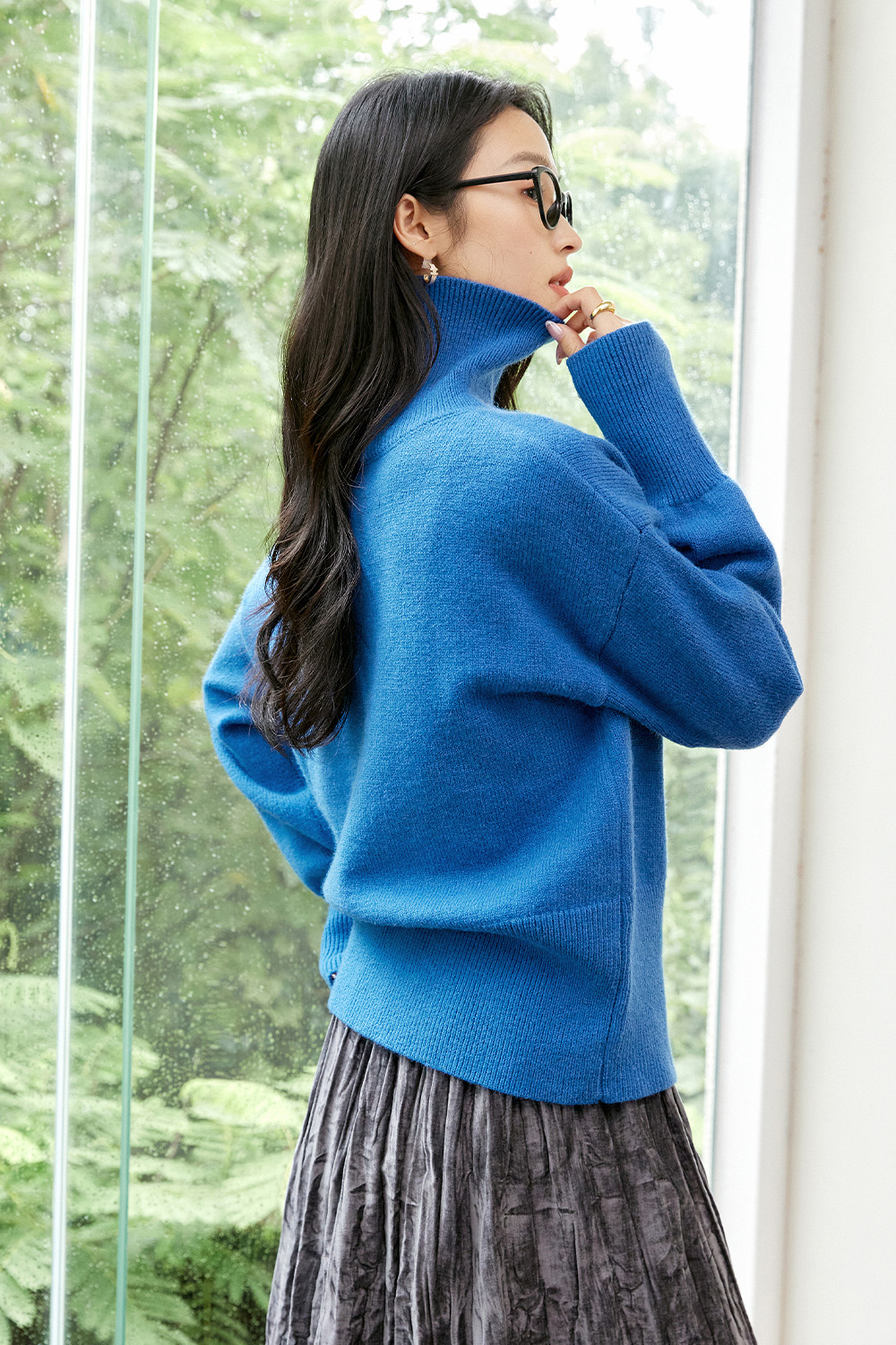 Lazystyle Warm Knitted Sweater-VIMLYSTORE