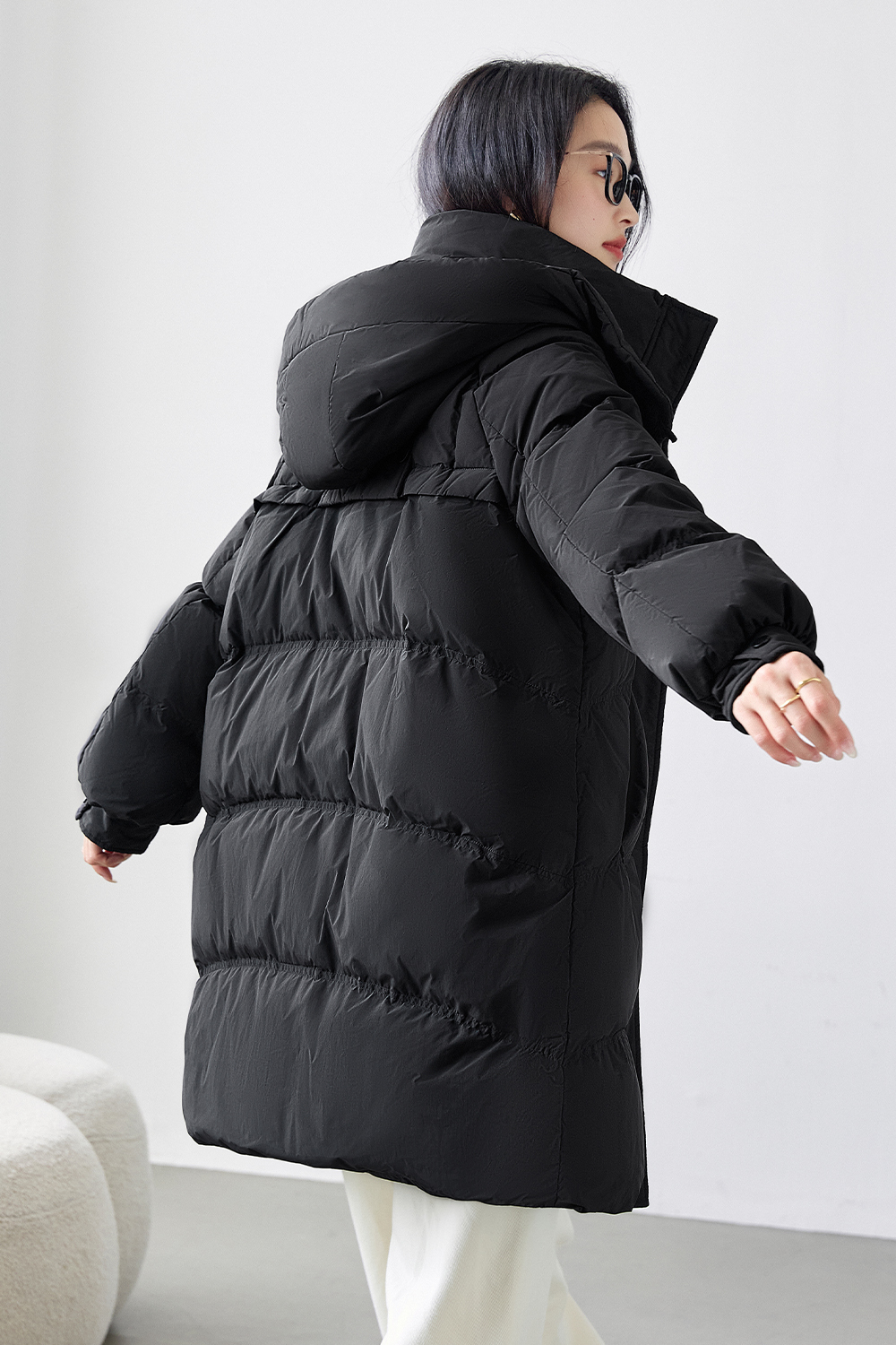 Thick casual down jacket