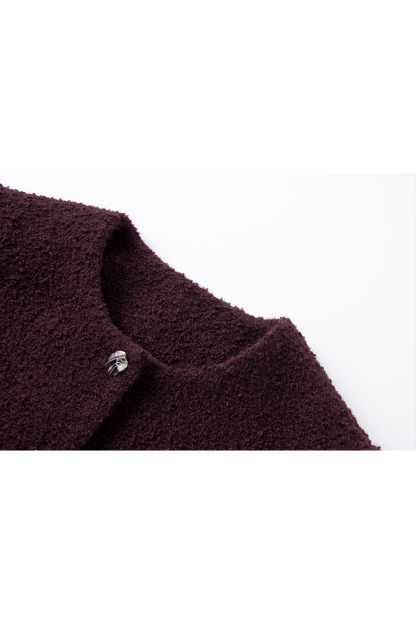 French Elegant Short-length Warm Coat