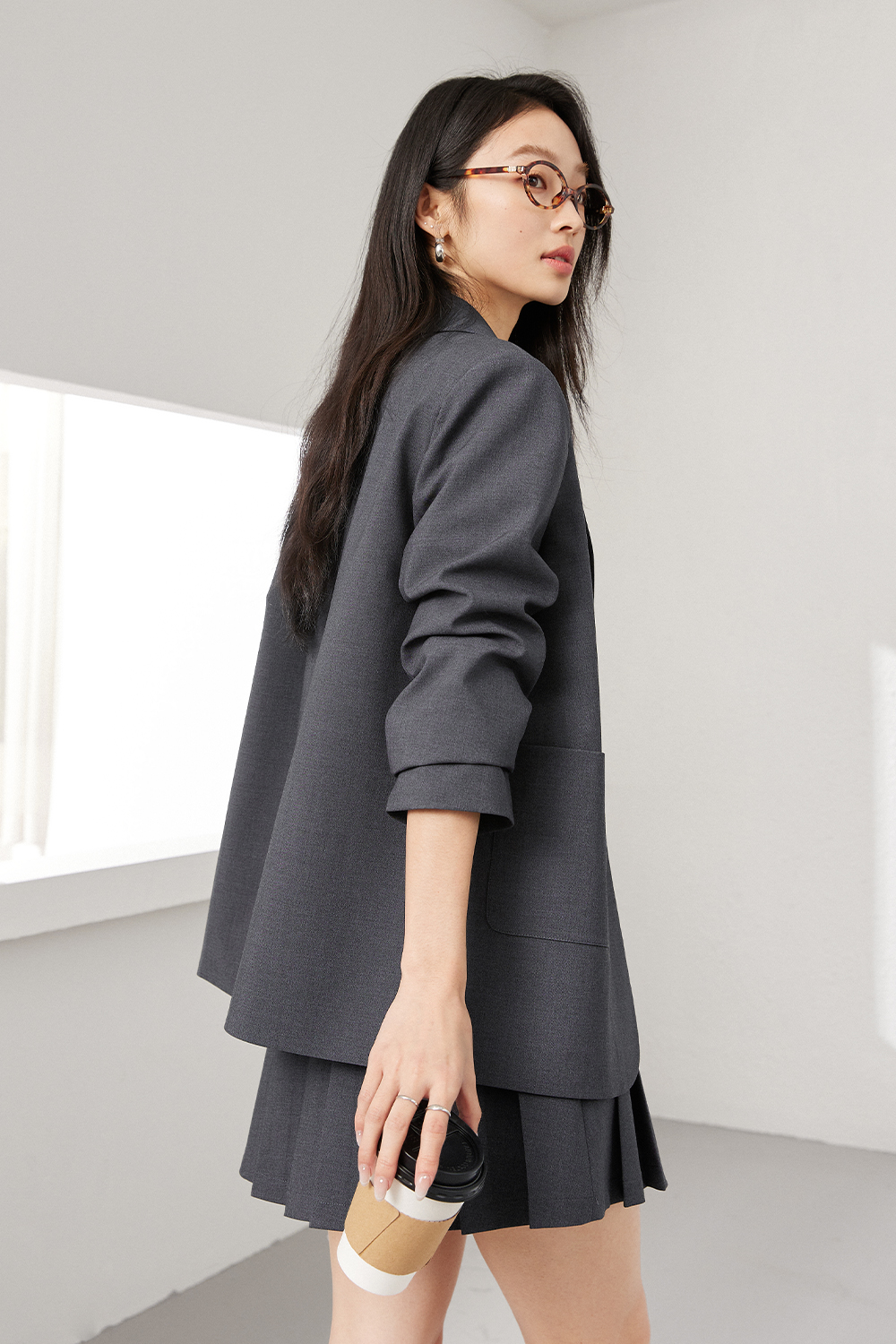 Collegiate Style Woven Suit-VIMLYSTORE