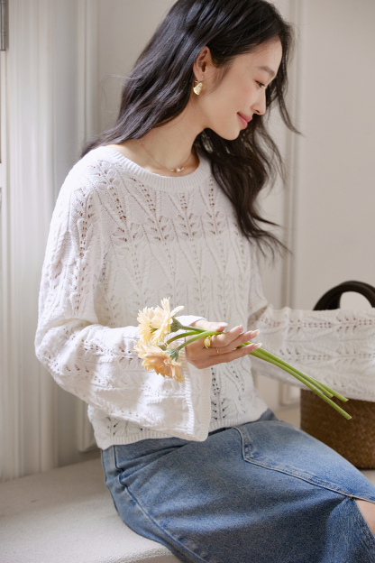 Lace Patterned Knitwear