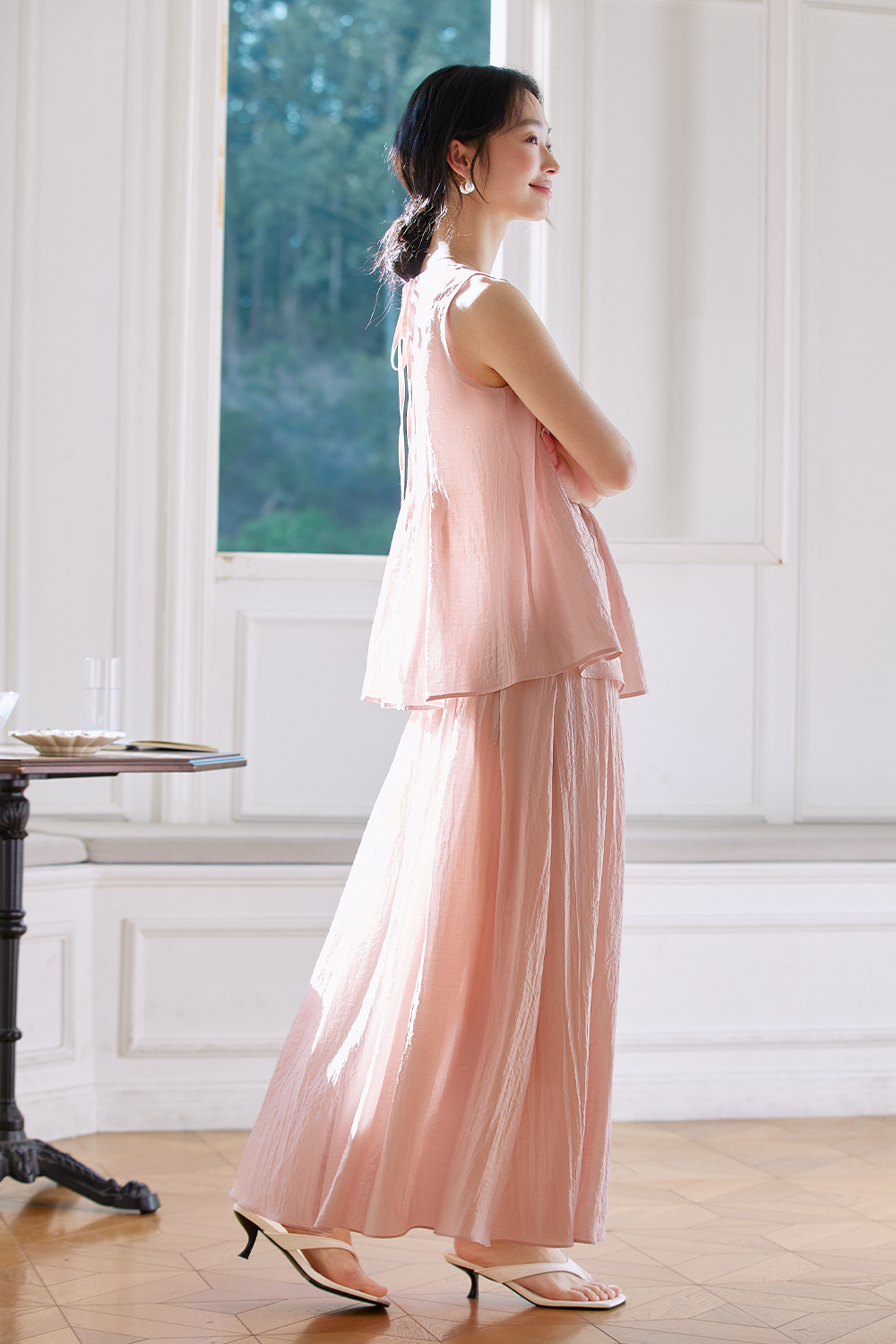 Simple Drape Casual Suit-VIMLYSTORE