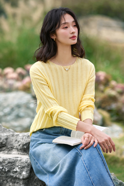 Fresh Ribbed Sweater