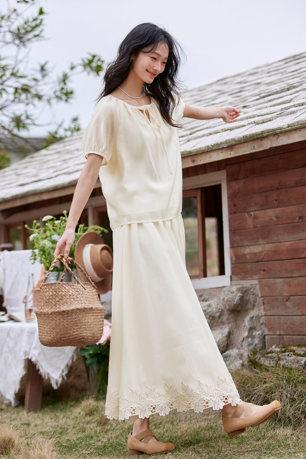 Pastoral Style Fairy Suit-VIMLYSTORE