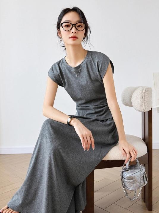 Casual Khmer Grey Suit