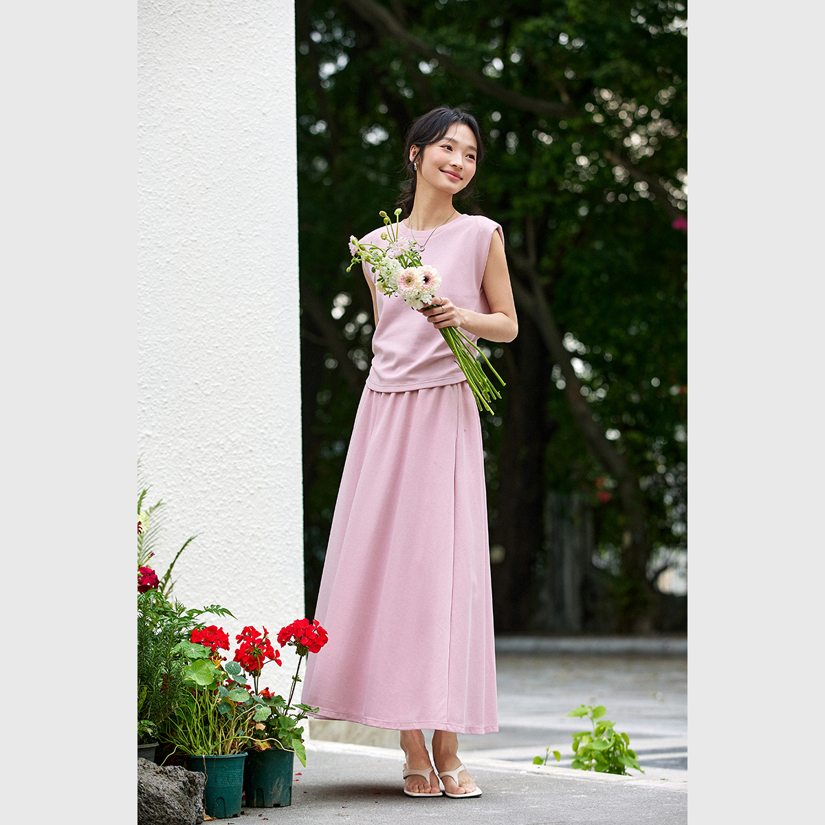 Cotton Loose Casual Suit