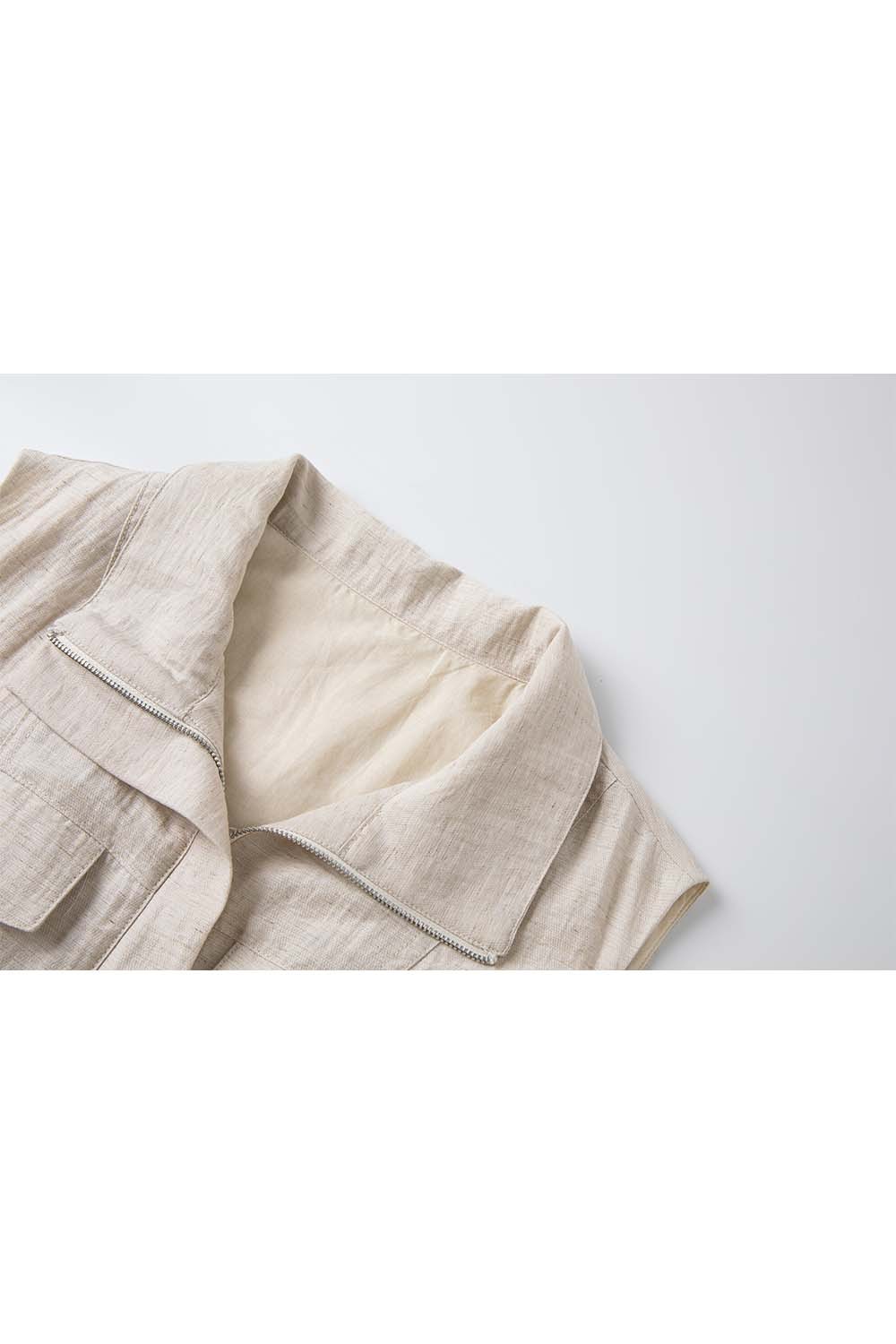 Lapel Shirt A-Line Dress