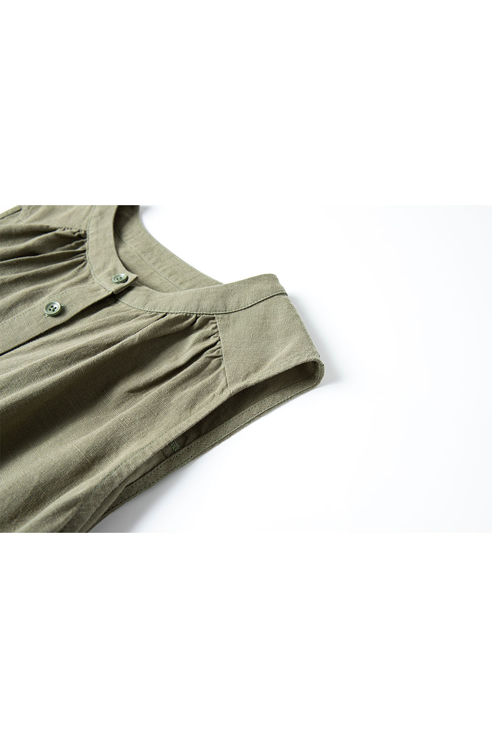 Lyocell Linen Blend Dress