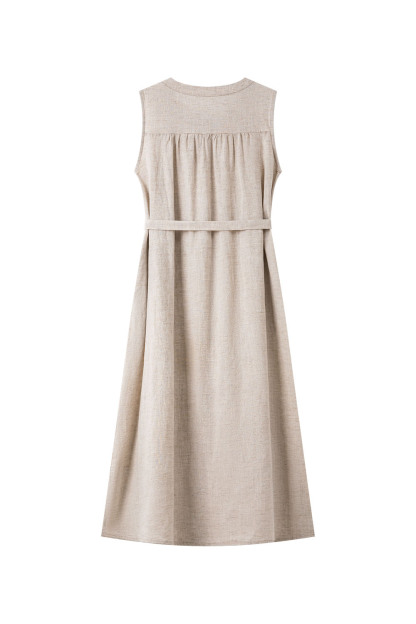 Lyocell Linen Blend Dress