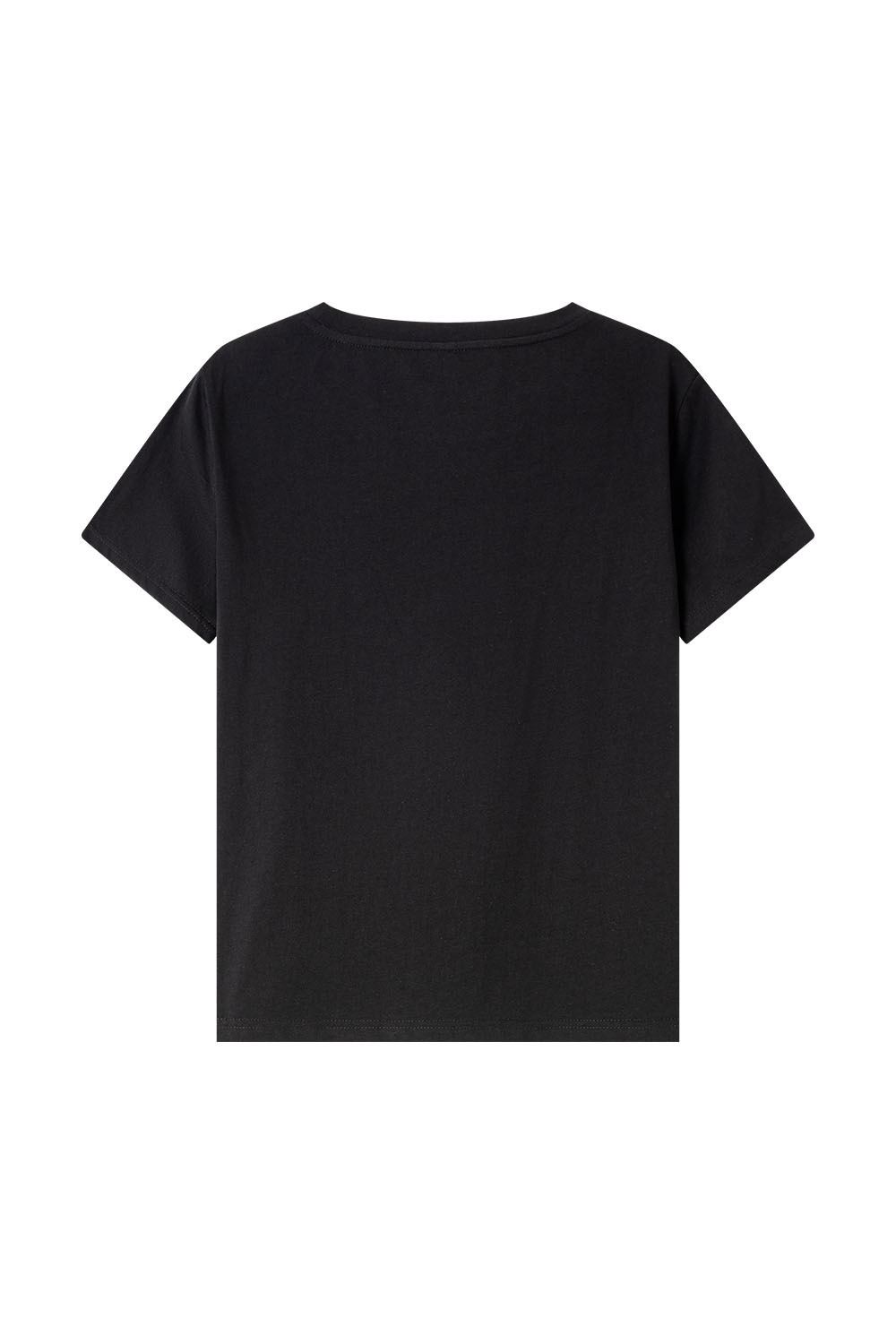 Hollow A Letter Embroidered T-Shirt