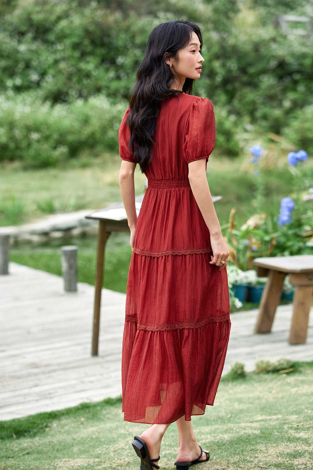 Lyosel V-Neck Dress