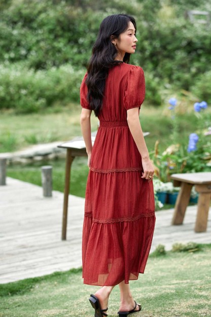 Lyosel V-Neck Dress