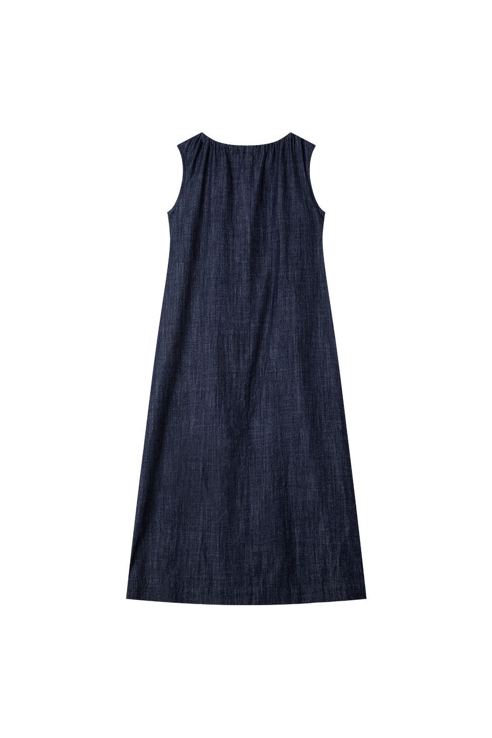 100% Cotton Sleeveless Denim Dress