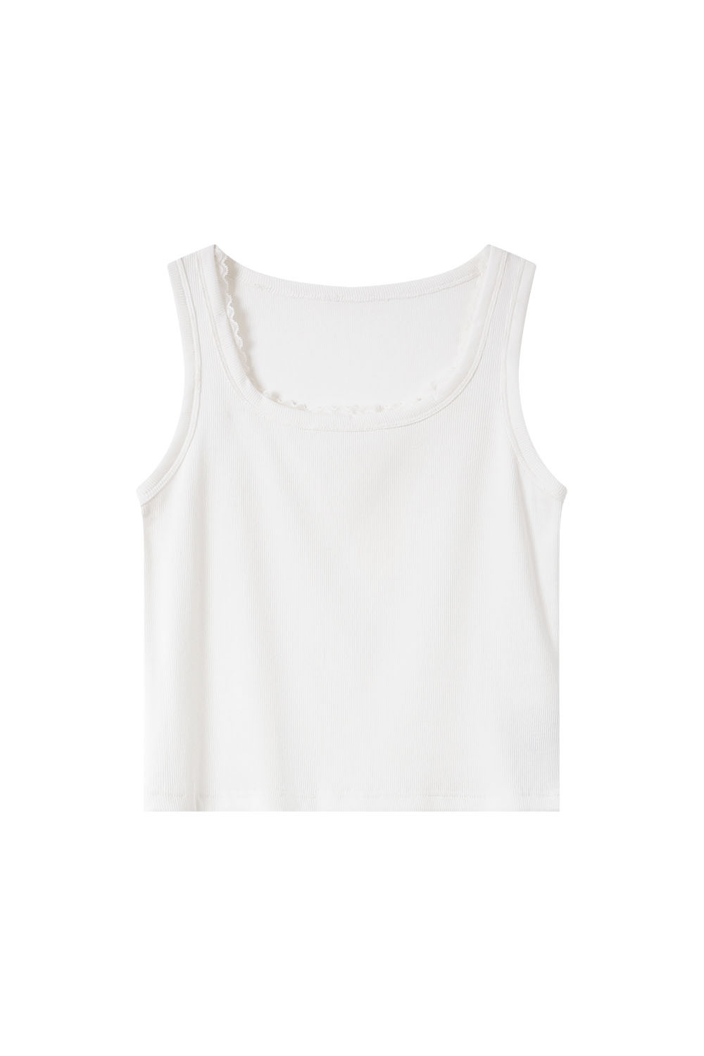 Square Neck Slim Fit Vest