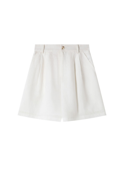 Tencel Linen Loose Shorts