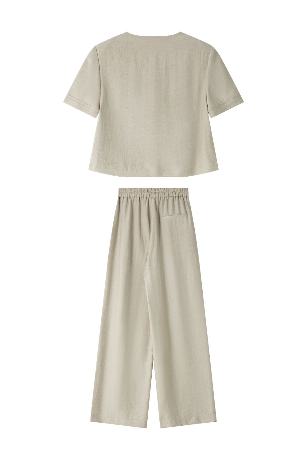 Round Neck Loose Casual Suit