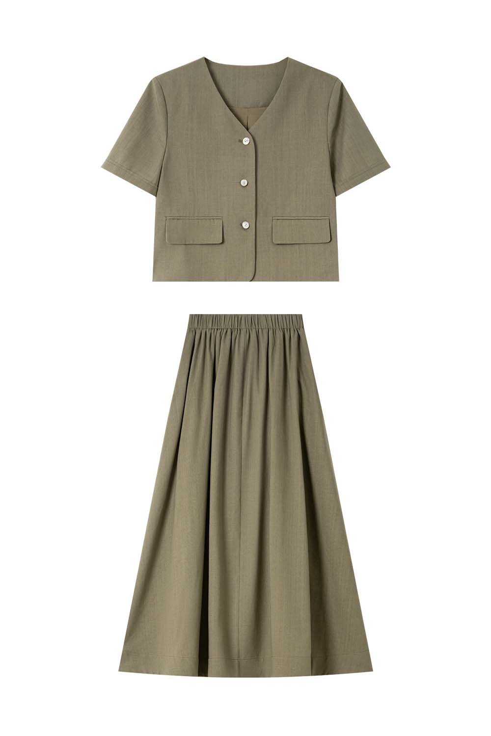 Elegant Casual Lyocell Suit