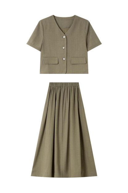 Elegant Casual Lyocell Suit