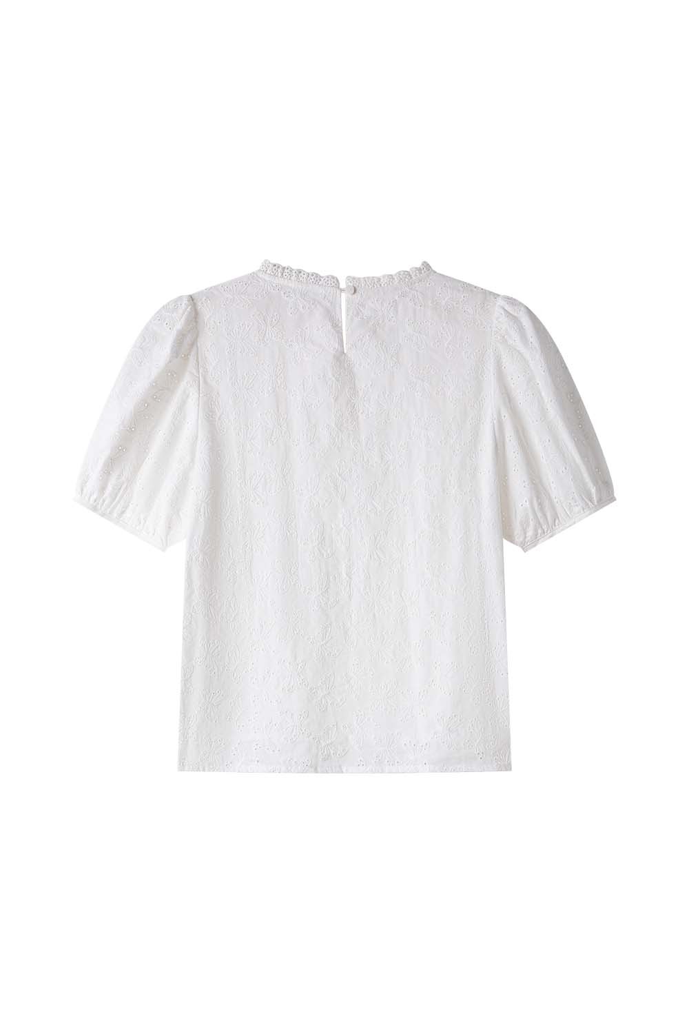 Elegant Shirt In Cotton Jacquard
