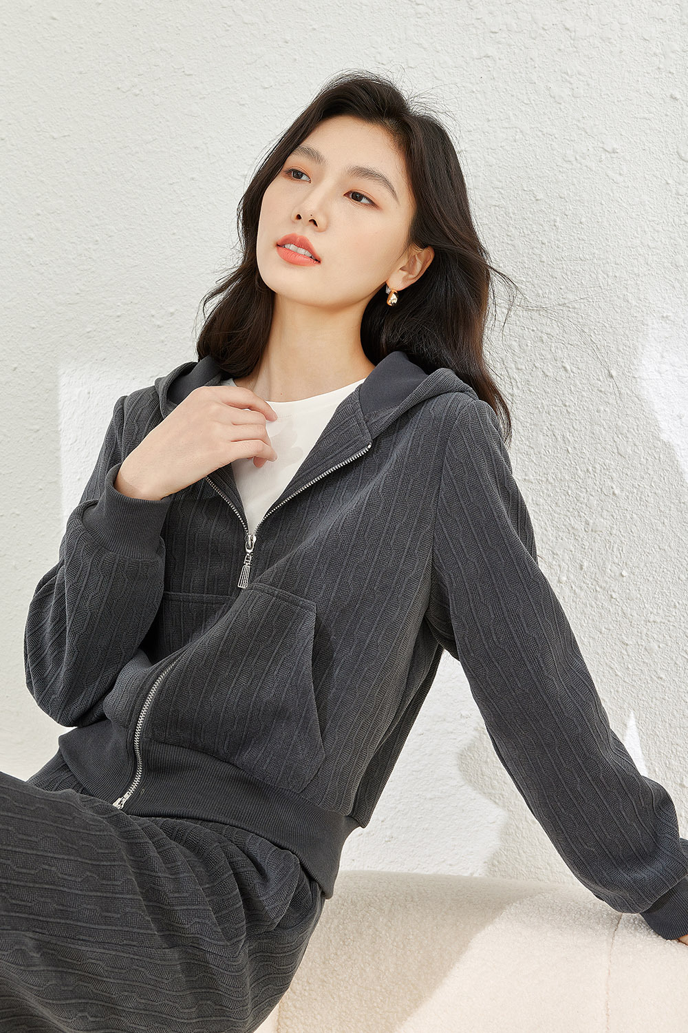 Thick Casual Two-Piece Set