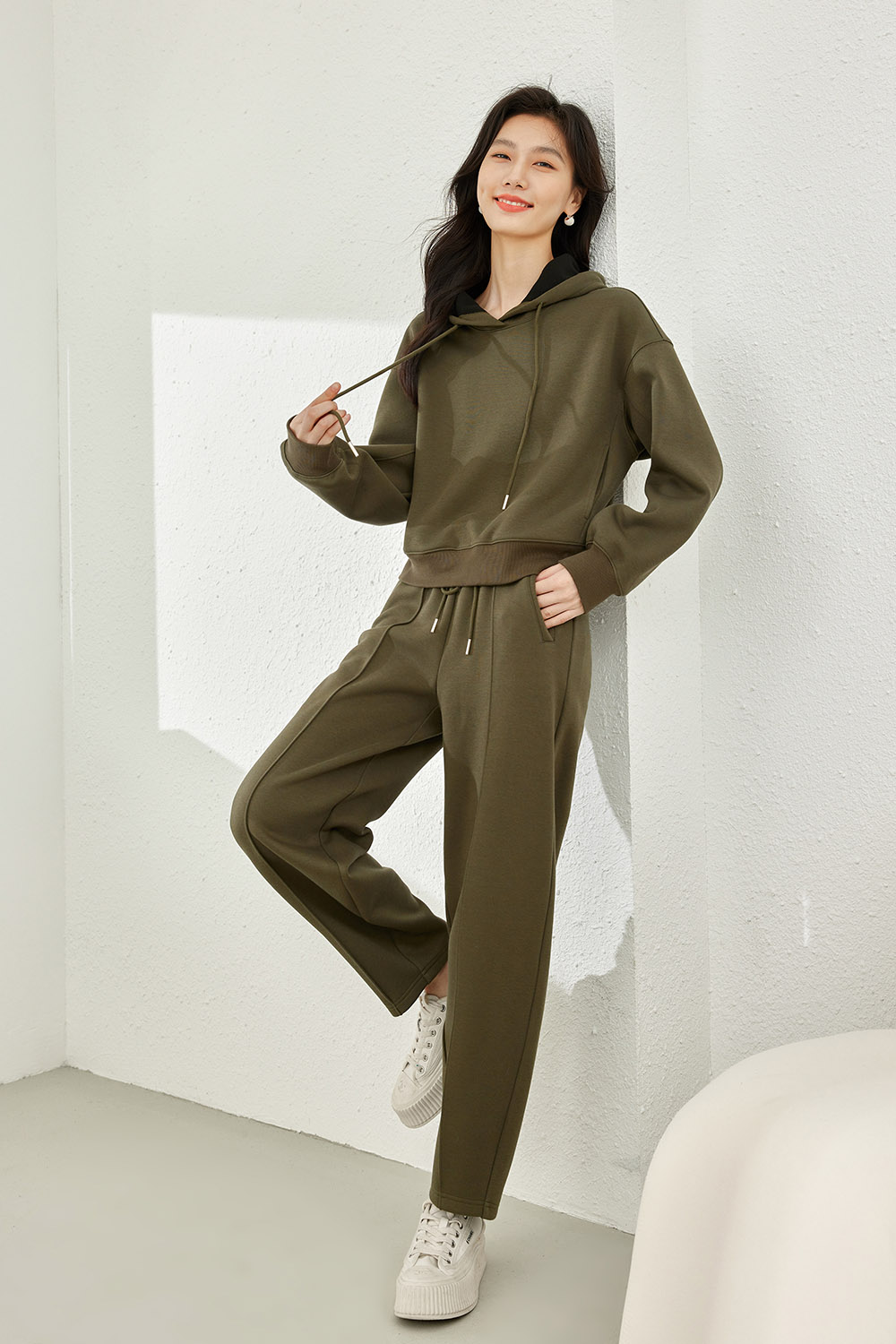 Thick Casual Two-Piece Set