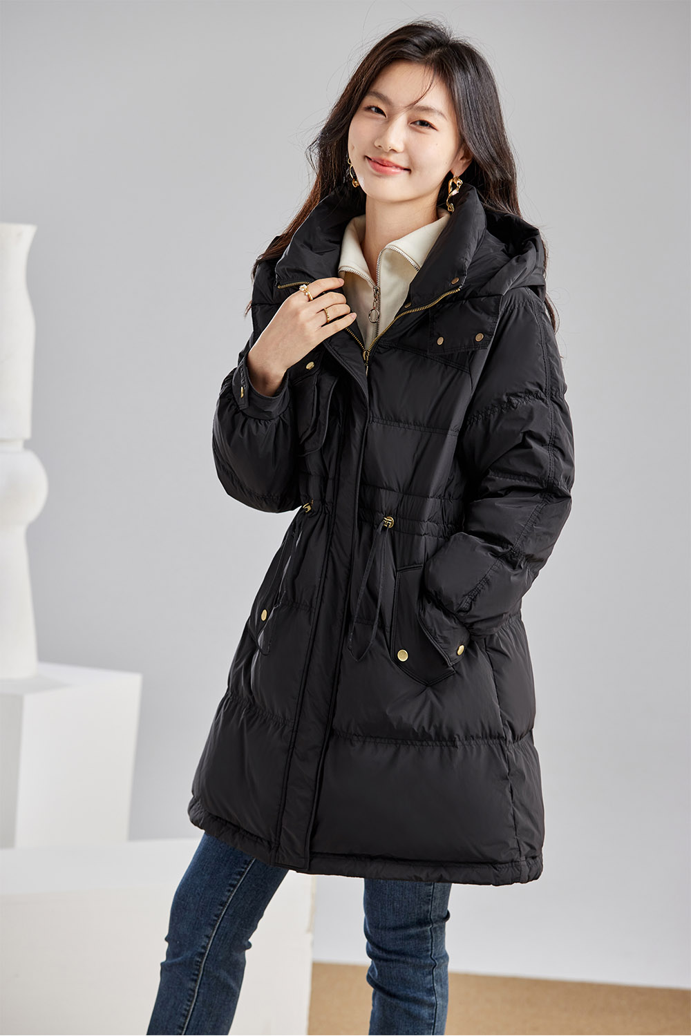 White Duck Down Jacket