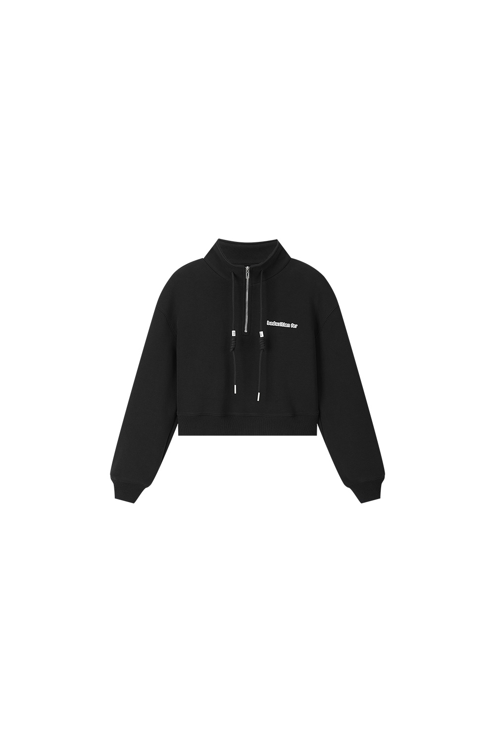 Stand Collar Zipper Hoodie