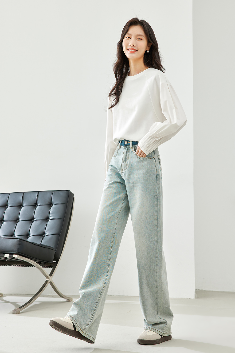 Fashionable Round Neck T-Shirt