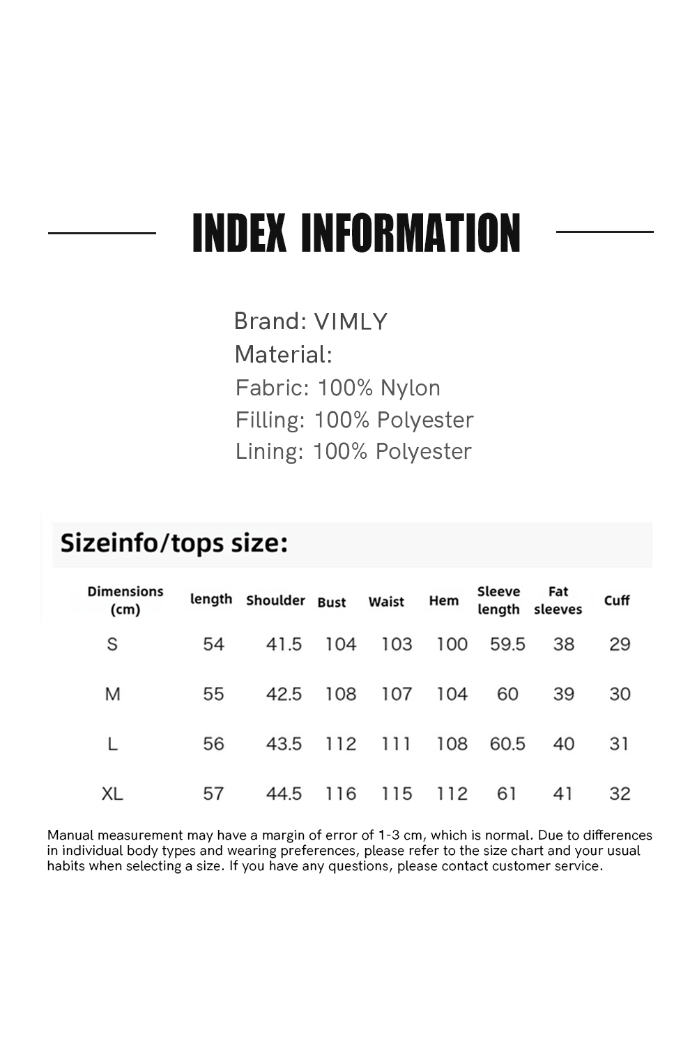 Apricot Ribbon Crew Neck Cotton Padded Jacket