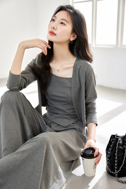 Fashionable Lazy Temperament Three-piece Set