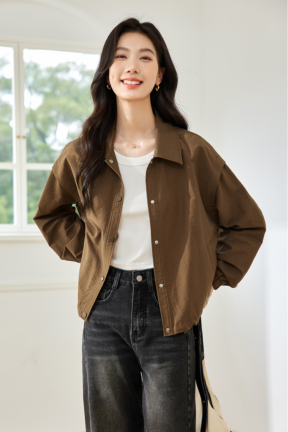 AMERI VINTAGE SHORT JACKET SET UP アメリ Ameri（アメリ）の「SHORT JACKET SET UP（セットアップ）」 - WEAR