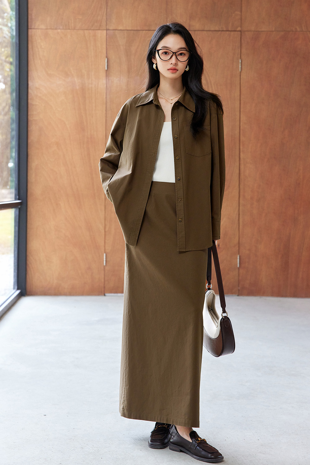 Fashionable Temperament Solid Color Suit-VIMLYSTORE