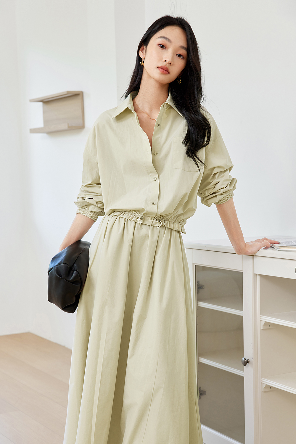Pure Cotton Commuter Shirt Set
