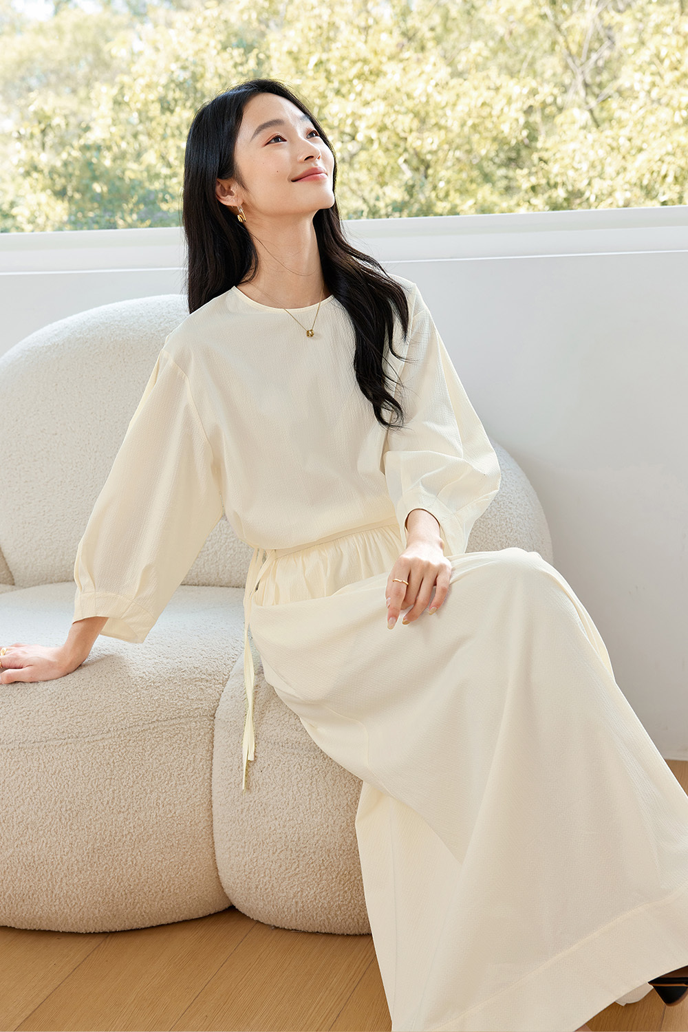Solid Color Salt Style Two-Piece Set