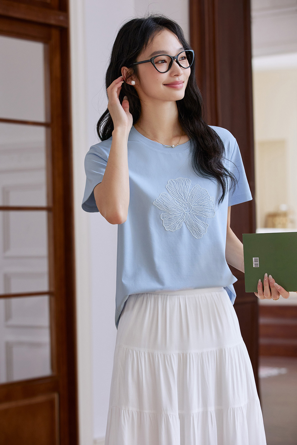 Lace Flower T-Shirt