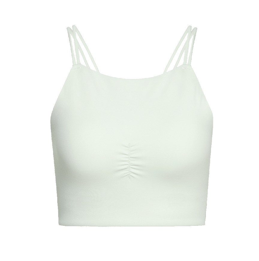 Ballet Ruched Bra Top