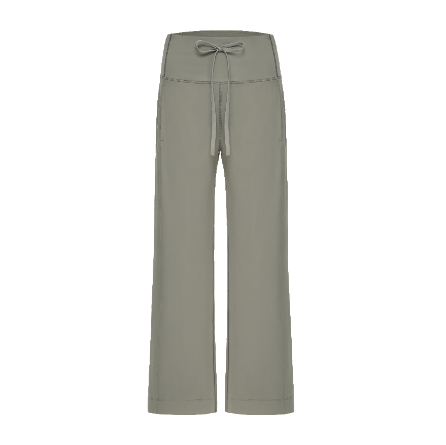 Mousse Drawstring Wide Leg Pants