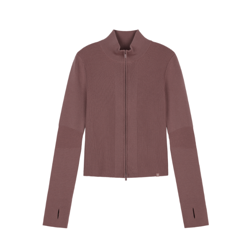 (NA261SO2701)Ribbed Knit Cardigan