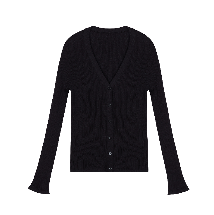 V-Neck Slim Fit Cardigan