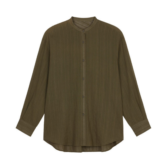 (NW261WB3502)Cotton Jacquard Shirt