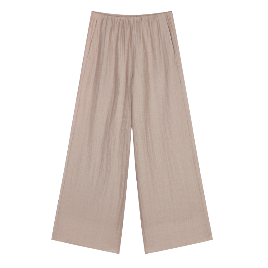 (NW261WL4002)Tencel Linen Blend Lounge Pants