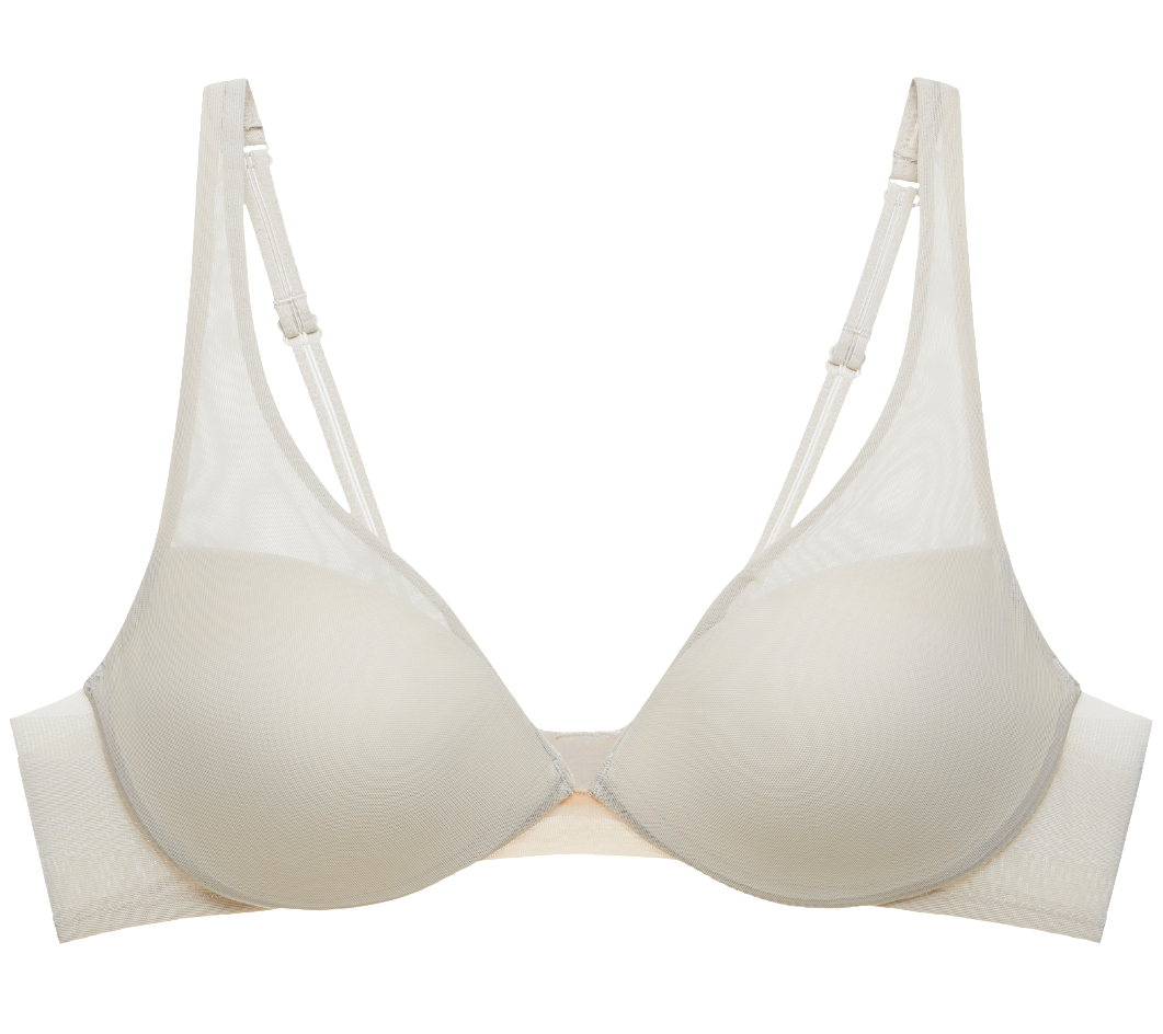 (NW261WU1109)Mesh Plunge Bra