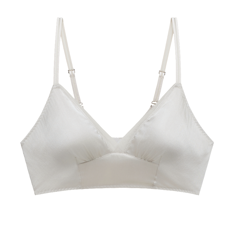 (NW261WU1114)Silk  Short Bra Top