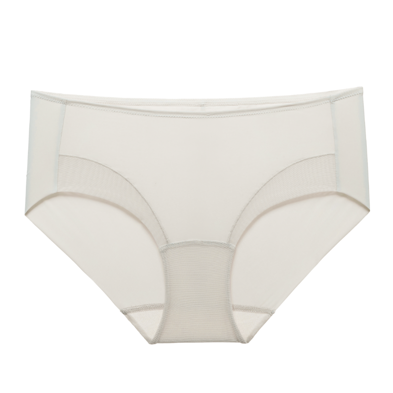 (NW261WU1304)Mesh Mid Waist Brief
