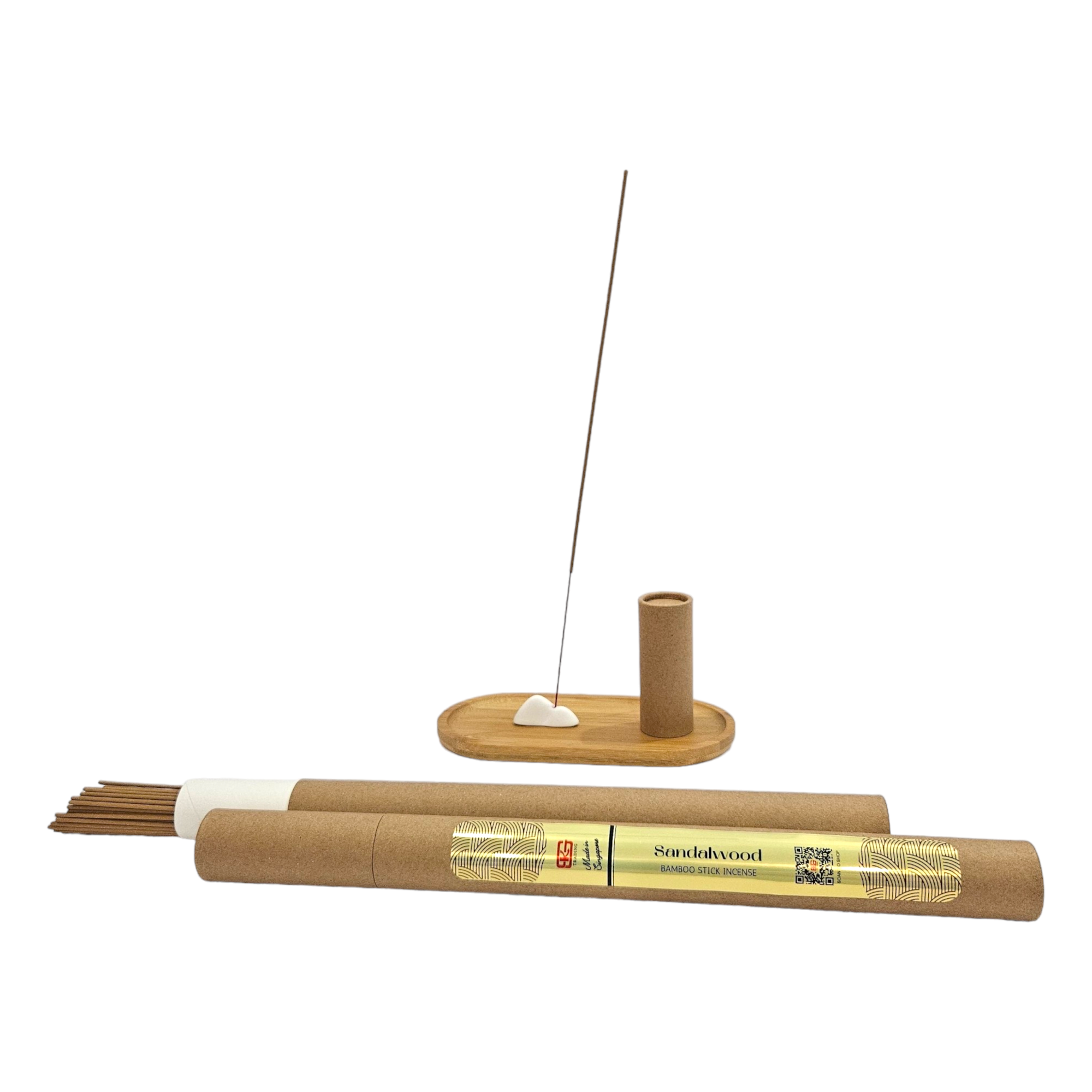 Sandalwood bamboo incense
