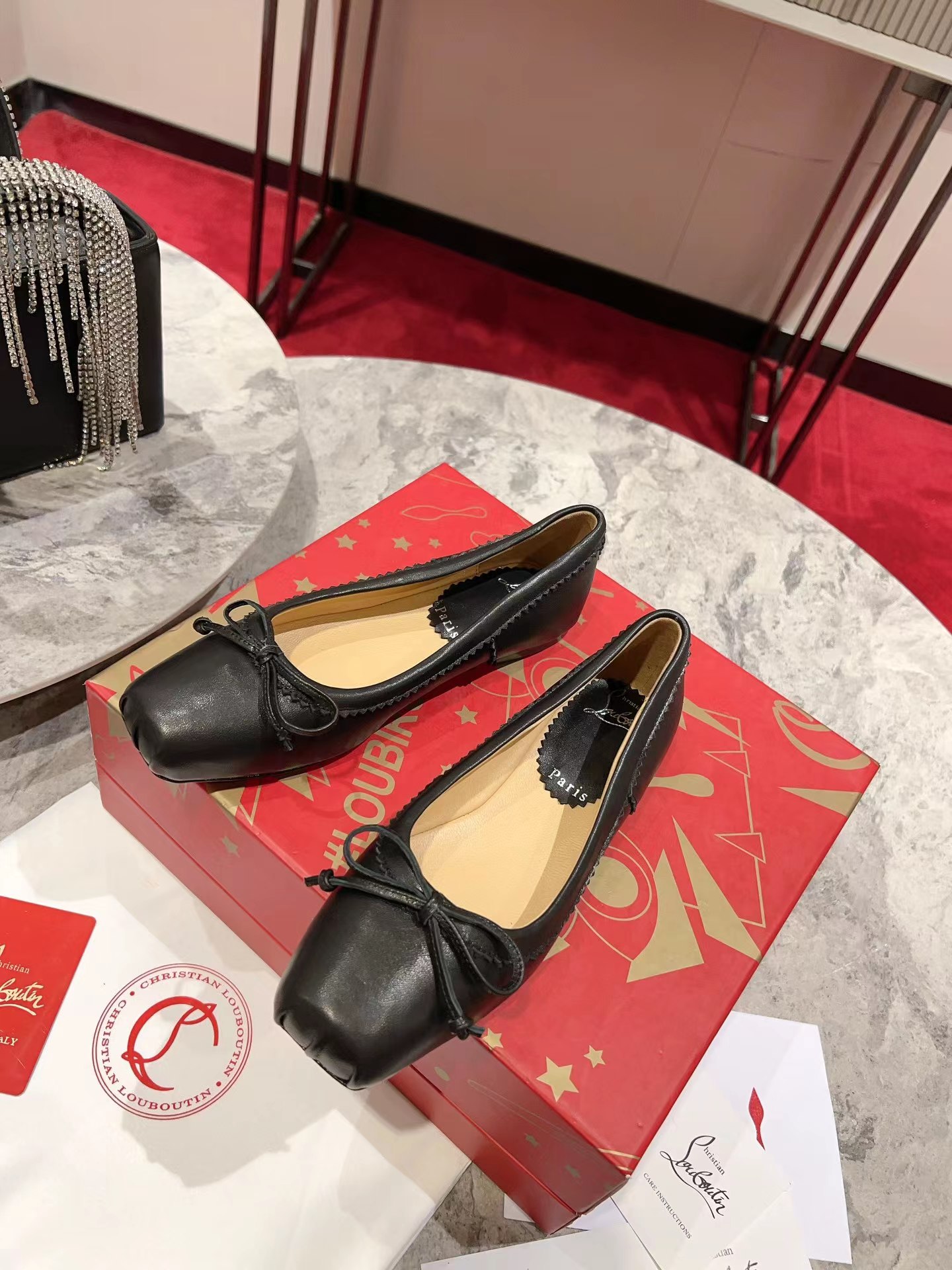 Mamadrague Ballerinas Nappa Leather Black