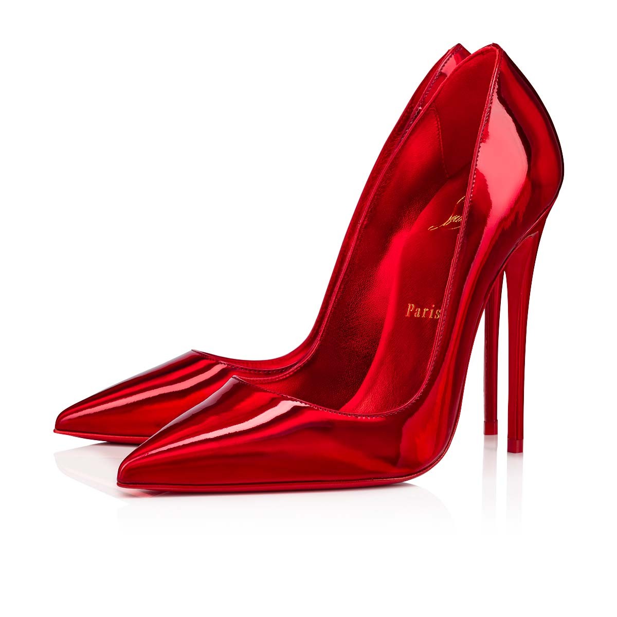 So Kate 120 mm Pumps Loubi Patent Calf Psychic Red