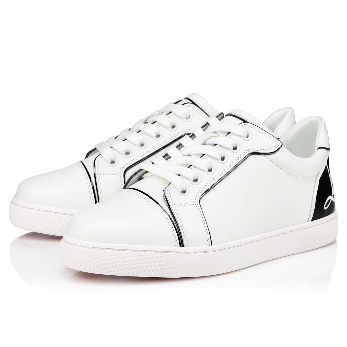 Fun Vieira Calf Leather White Sneakers