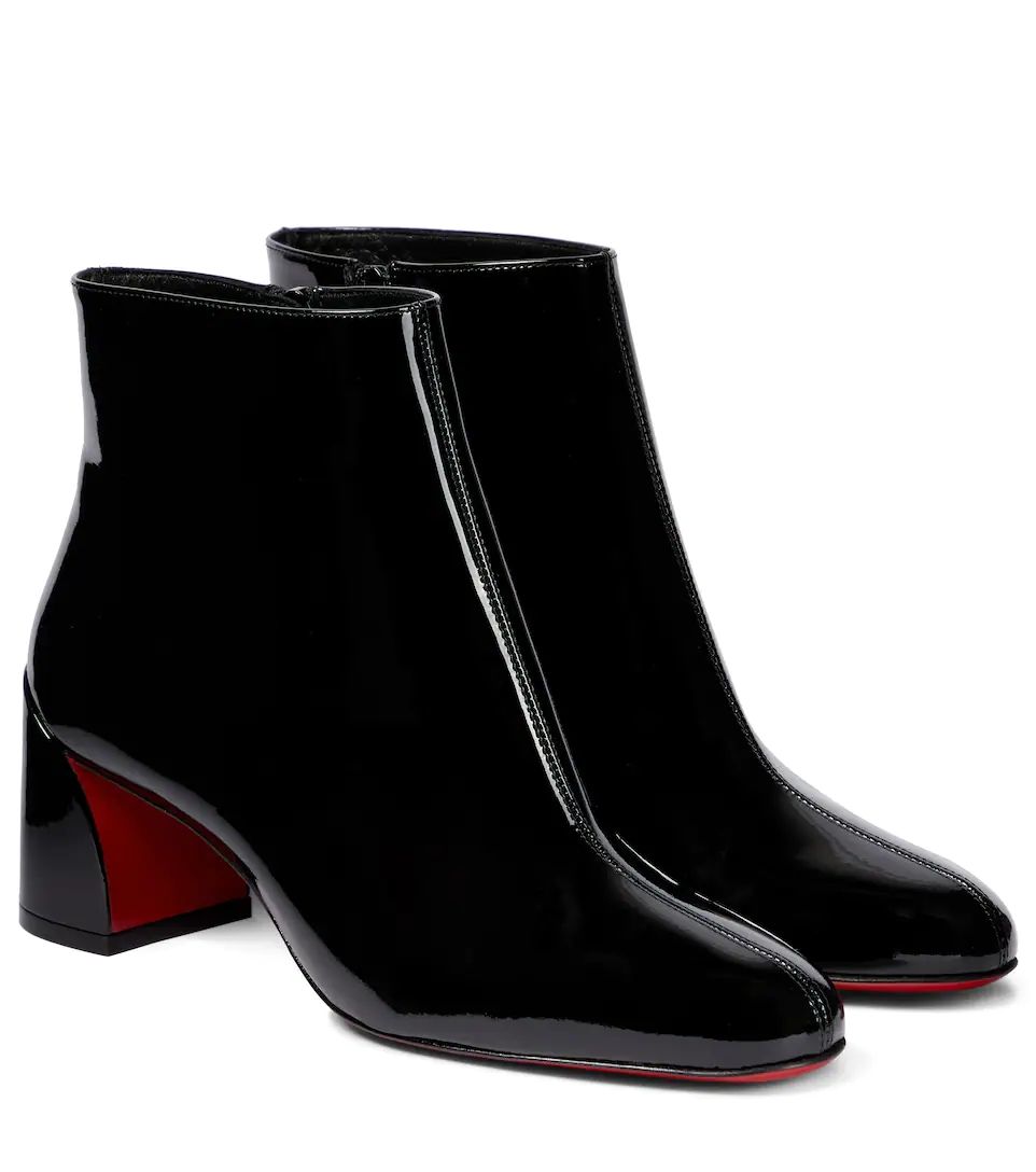 Ankle Boots Turela 55 mm Black Patent Leather